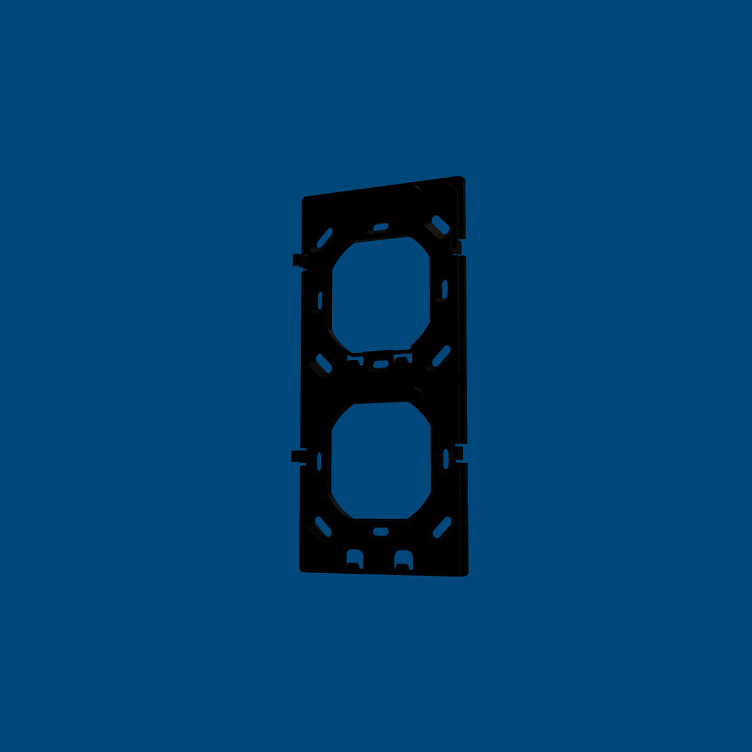 Montageplatte 2-fach iON BK